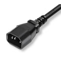 PDU Power Cord C13/C14 Chassis Server Male and Female Extension Cable Three-hole Plug C13 To C14