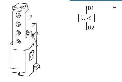 NZM2/3-XU24DC 24V Plastic Case Circuit Breaker Undervoltage Coil Original Genuine Stock