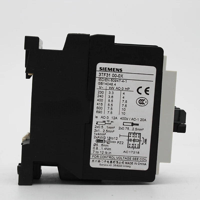 Genuine Contactor 3TF30 3TF31 3TF32 3TF33 3TF34 The 3TF35 Model Is Complete