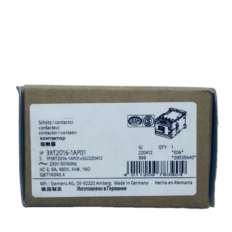 Contactor 3RT2015-2AP01 3RT2015-1AP01 3RT2015-2016-2017-2018-1AP01-2AP01 PLC