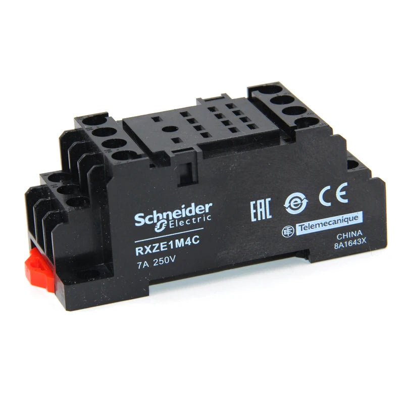 Small Intermediate Relay Base RXZE1M2C RXZE1M4C Two Open Two Closed 8 Pin 14 Pin Seat 7A
