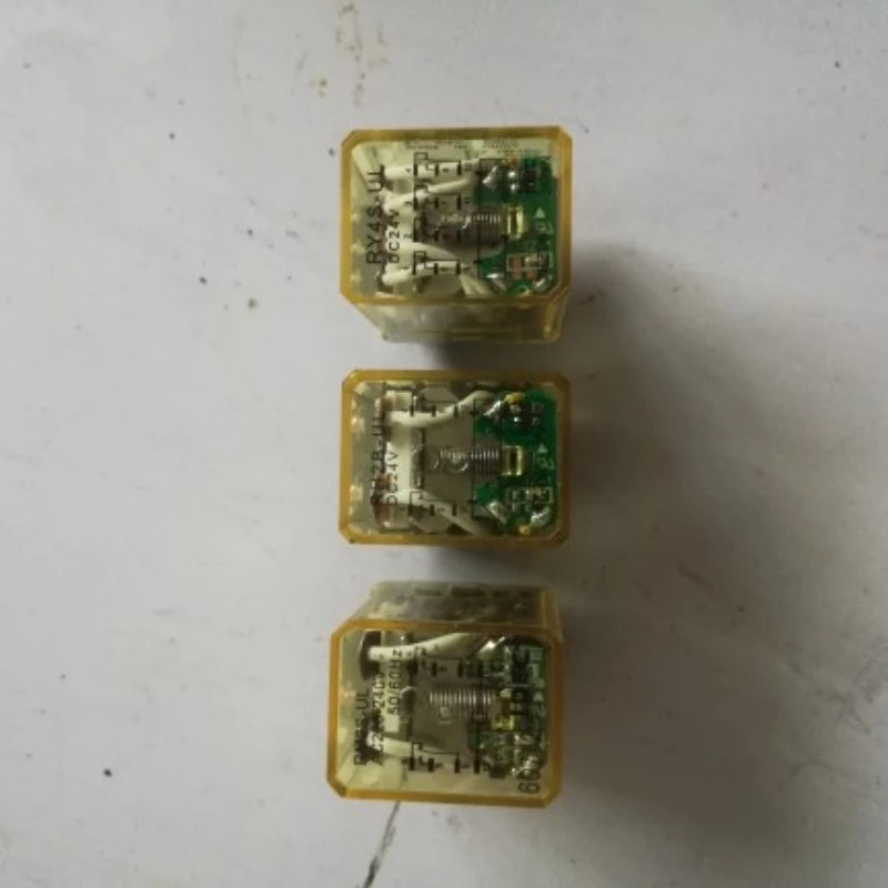 RY4S-UL RM2S-UL RH2B-UL Small Electromagnetic Intermediate Relay AC220VDC24V Silver Dot