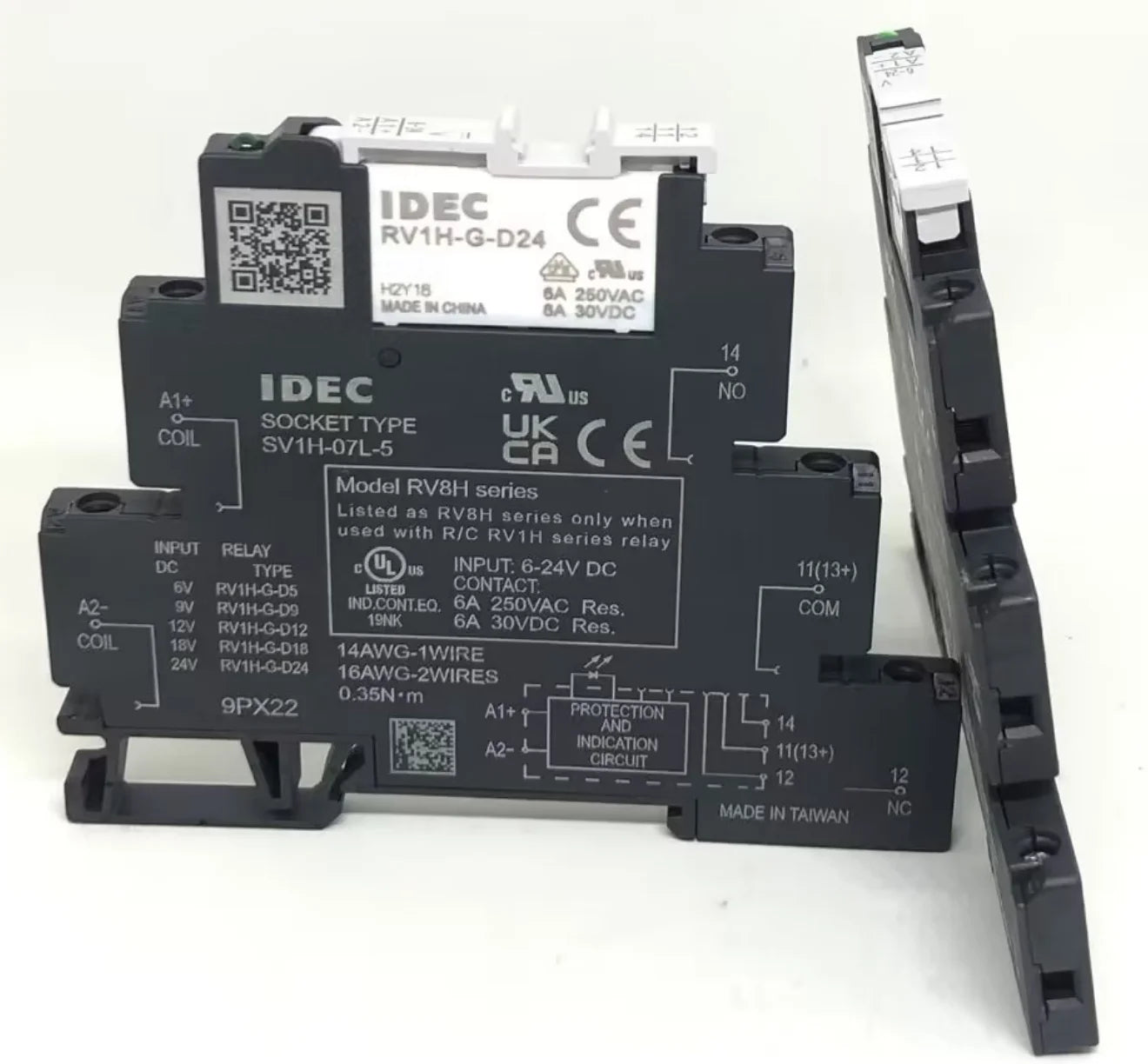 RV8H-L-D24 IDEC Genuine RV1H-G-D24 RV8H-L-D24 Ultra-thin SV1H-07L-5 Successor