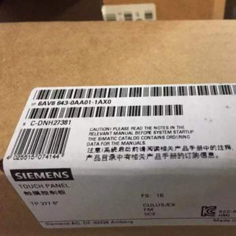 New Touch Screen 6AV6643/6AV6 643-0BA01/0CB01/0AA01/0CD01/0DD01-1AX0/1AX2/AX1