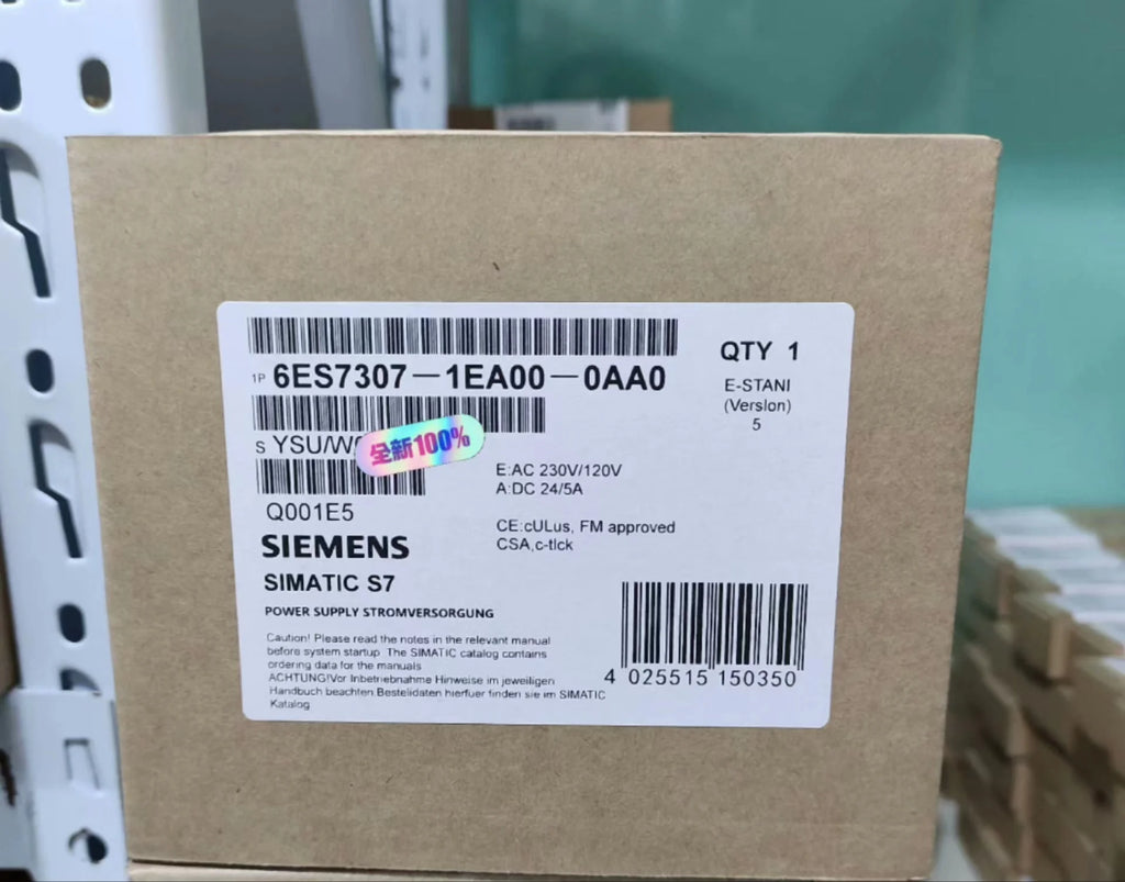Original New S7-300 Power Module 6ES7307-1EA00-0AA0 In Stock 6ES73071EA000AA0