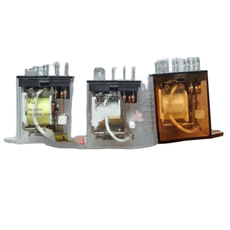 Small Electric Relay VE-R02 2CA3 10A 220VAC 8-pin Relay AC220V