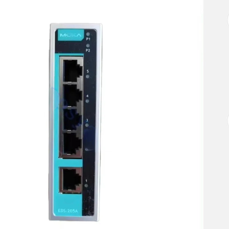 EDS-205A 5-port Unmanaged Ethernet Switch VDC Redundant Dual Power Input Robust Hardware Design Industrial Ethernet