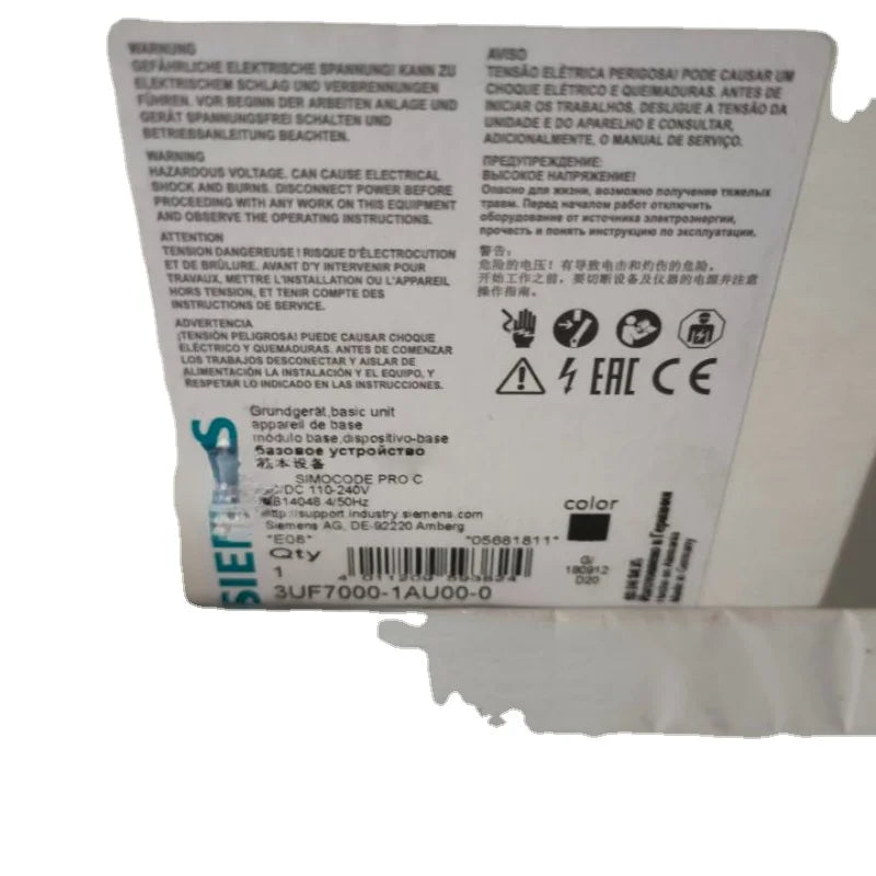 Original 3UF7000-1AU00-0 Thermal Motor Protection Module 3UF70001AU000