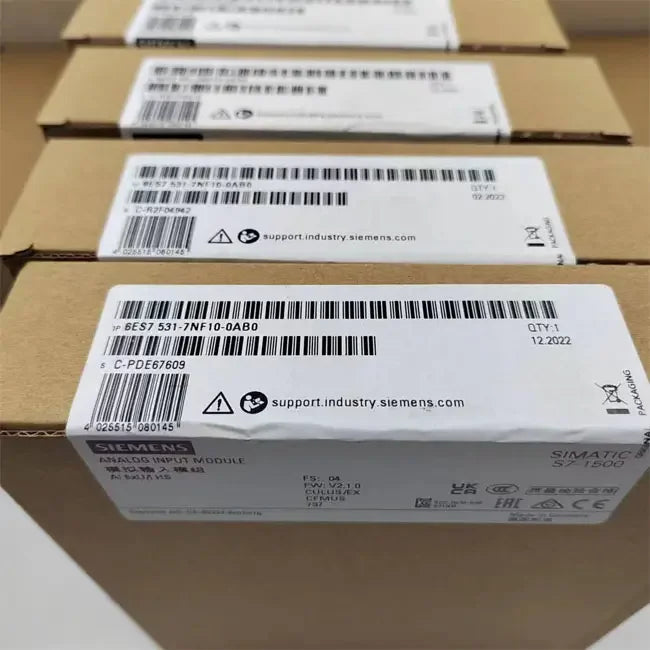 6ES7531-7NF10-0AB0 6ES75317NF100AB0 Analog Input Module PLC 6ES75317NF10OAB0