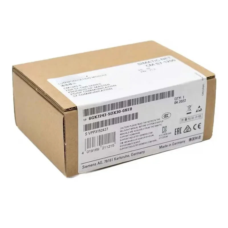 6GK72435DX300XE0 Original PLC OXEO 6GK7243 6GK7 243-5DX30-0XE0 S7-1200 CM 1243-5 Module 6GK7243-5DX30-0XE0 S7-1200 Inverter