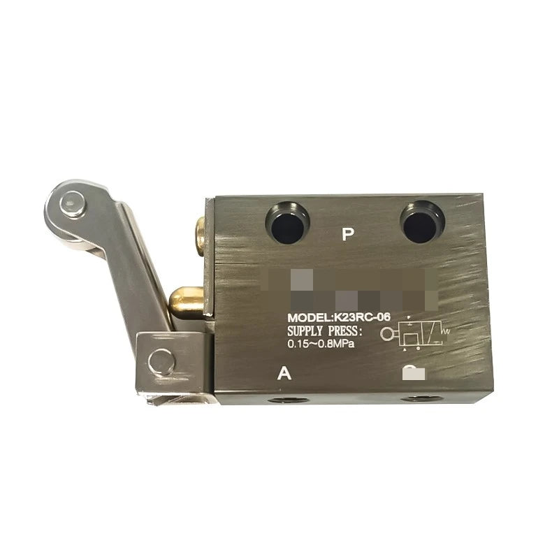 Sensor Pneumatic Mechanical Valve Two-position Three-way K23RC-06 0.15-0.8MPa Specifically Designed for Paper Cup Machines
