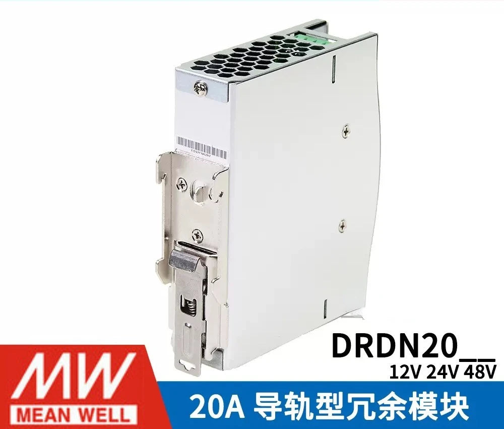 DR-RDN20=DRDN20-24 New Original Switching Power Supply DRDN20-12/24/48V 20A DIN Rail Mounted Power Redundant Control Module PLC