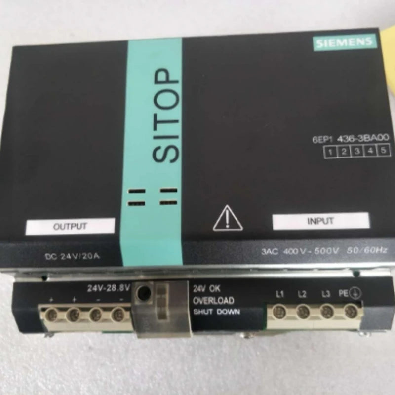 Power Supply 6EP1436-3BA00 SITOP MODULAR 20 Regulated Power Supply 20A 6EP1334-3BA00 6EP1437-3BA00