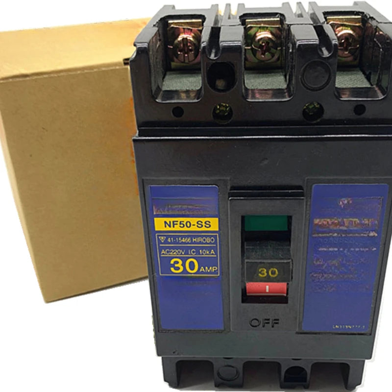 Original Genuine MCCB NF50-SS Air Switch 3P 15A 20A 30A 40A 50A Spot Circuit Breaker 3P