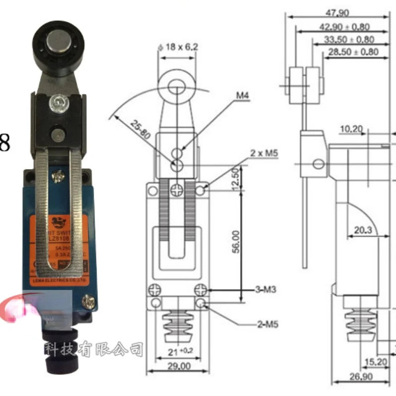 Limit Travel Switch LZ ME8108 8104 8107 9101 8111 8112 8122 8112