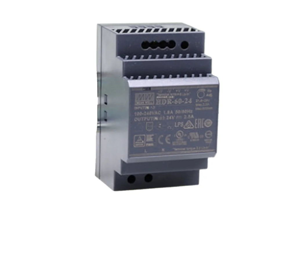 HDR-60-5 HDR-60-24 HDR-60-12 HDR-60 Series 85-264VAC To DC 5 12 15 24 48V Single Output DIN Rail Power Supply