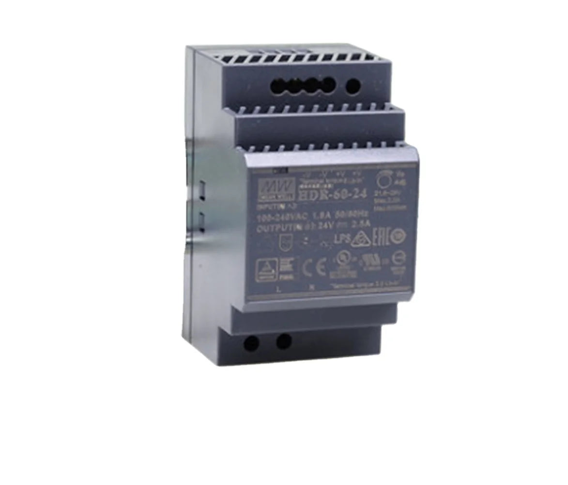 HDR-60-5 HDR-60-24 HDR-60-12 HDR-60 Series 85-264VAC To DC 5 12 15 24 48V Single Output DIN Rail Power Supply