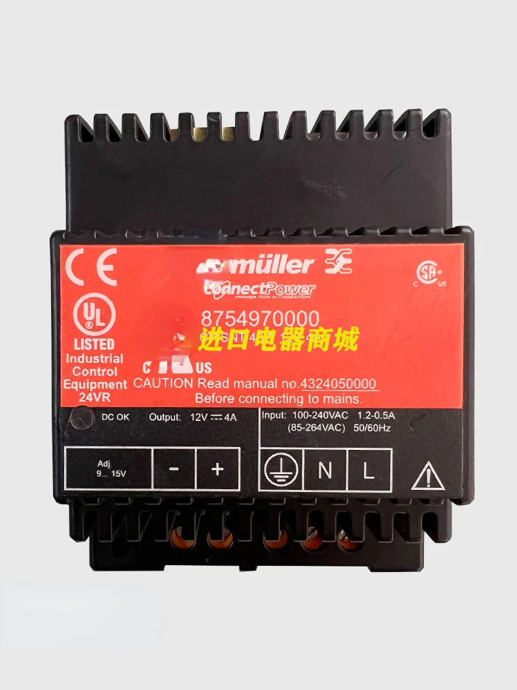 Power Supply CP SNT 48W 24V 2A 8739140000 8754970000 12V4A 8754960000 PLC Module Switching Power Supply