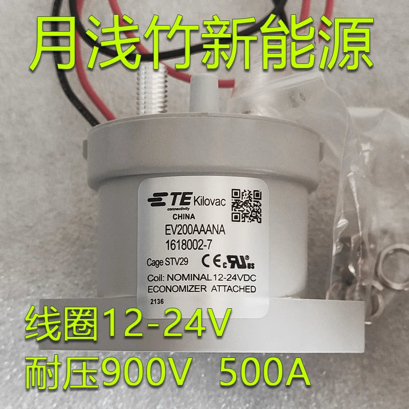 Relay EV200AAANA Relay Coil 12-24V Withstand Voltage 900V500A Two Wire