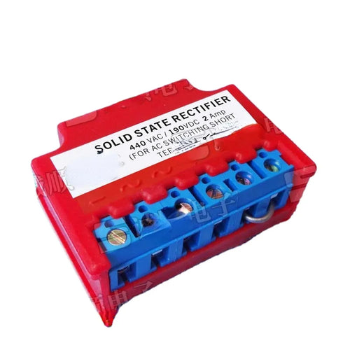 440 VAC 190 VDC 2A 3A Amp SOLID STATE RECTIFIER 440V 190V