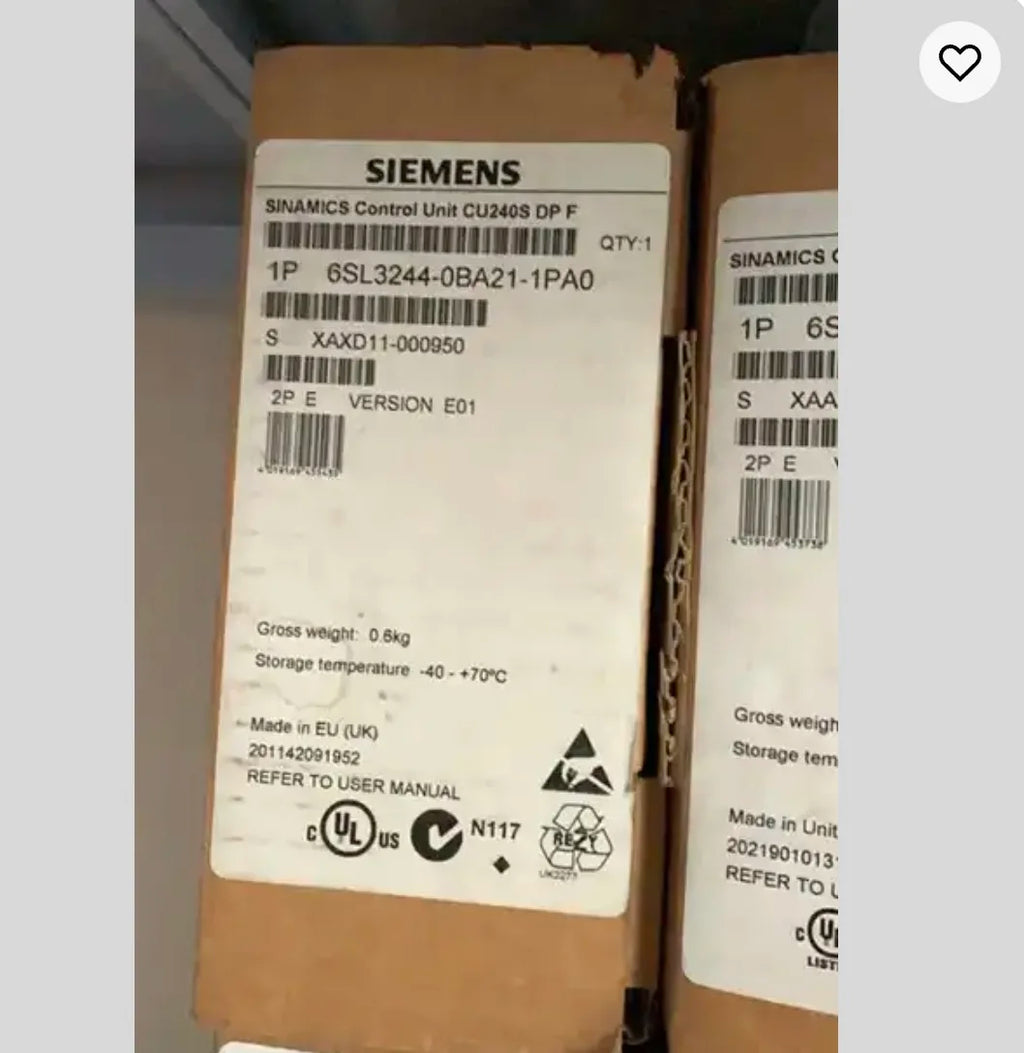Control Unit 6SL3244-OBA21-1PAO New Original PLC 6SL3244-0BA21-1PA0 HMI PLC INVERTER Ac