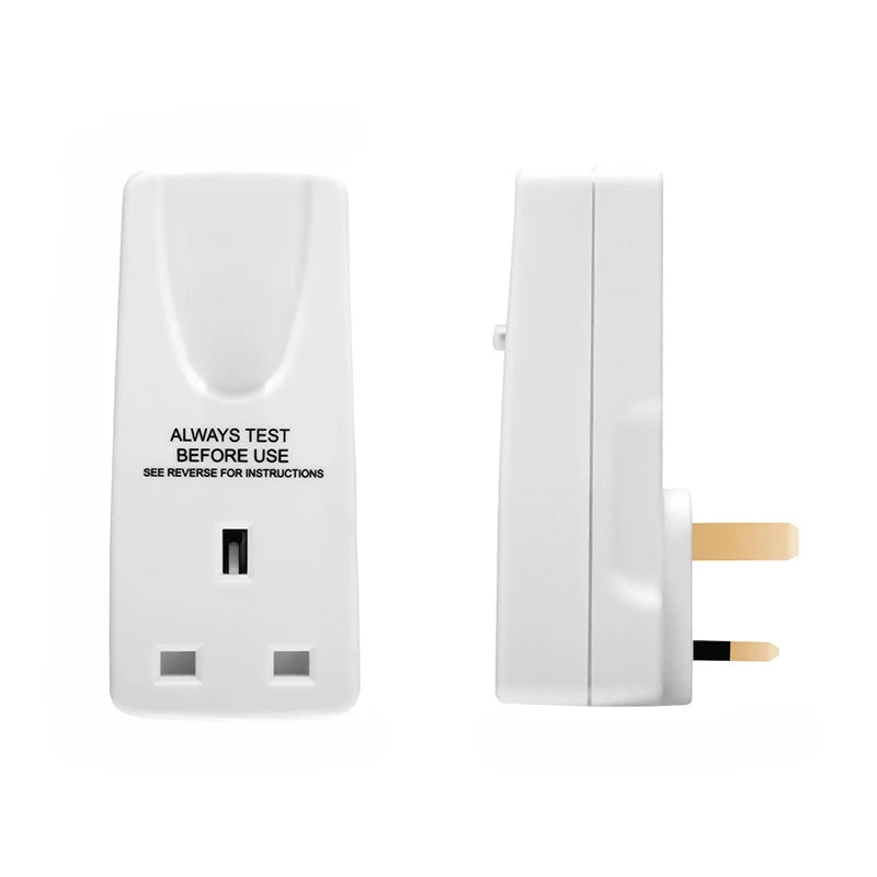 British Leakage Protection Plug 13A Hong Kong British Standard PRCD Leakage Protection Converter Socket