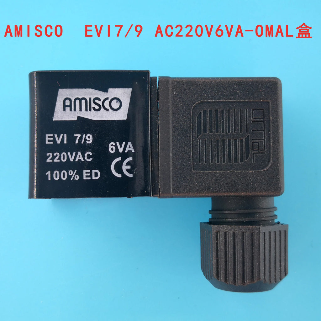 Solenoid Valve Coil EVI7/9 AC220V/5VA6VA8.5VA Inner Hole 9 High 29.5