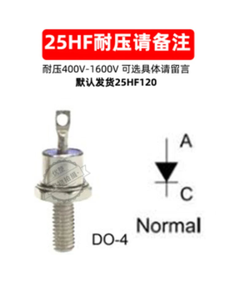 Diode Transistor 25HFR120 25HF120 Diode 40HF120 70HF160 70HFR120 40HFR120 25 50 85 75 60 80 Thyristor 25RIA 50RIA40
