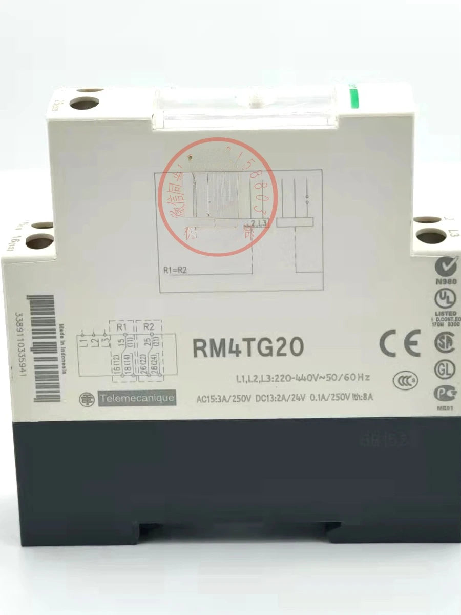 Overvoltage and Undervoltage Protector Original Relay RM4TG20 RM4TR32 Phase Sequence Relay RM4-TG20 RM4TR32
