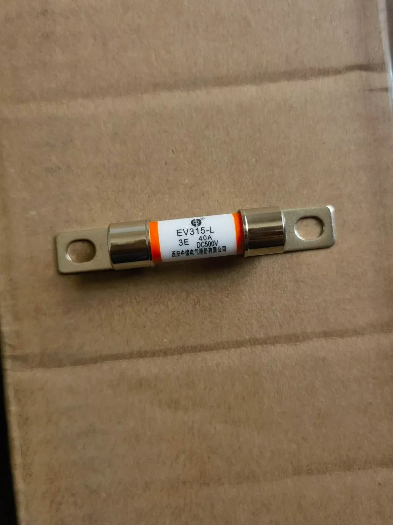 Fuse EV315-L 3E 500V40A New Energy Automobile Insurance Pipe Length 6.5Cm Car Fuse EV315-L-3E 10A 15A