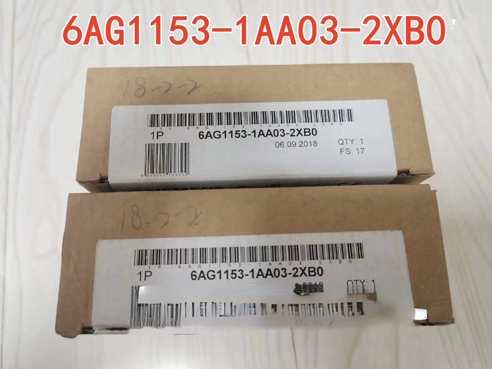 Original PLC 6AG1153-1AA03-2XB0 New Wide Temperature Module 6AG11531AA032XB0 Fx67u Plc