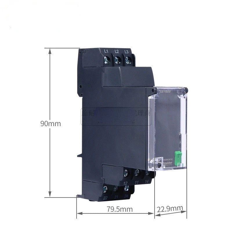 Phase Sequence Protector RM22TG20 Replaced By New RM4TG20 Missing Phase and Open Phase Relay
