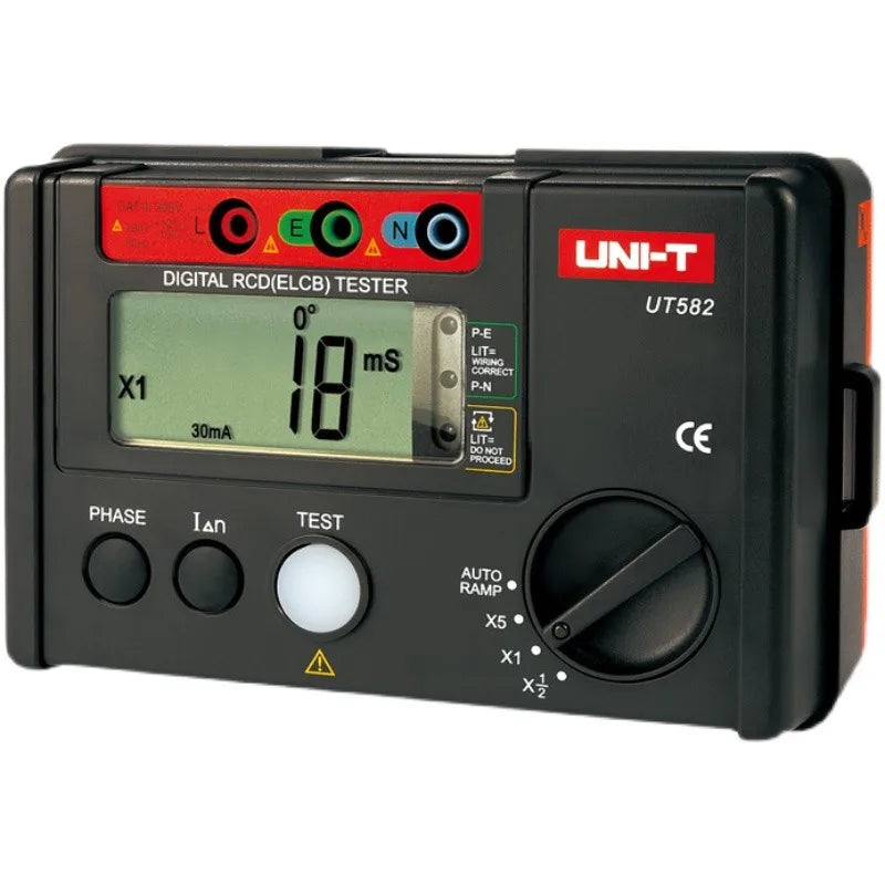 UT582+/UT585/UT586 Leakage Protection Switch Tester Line Short-circuit Leakage Detector Meter Tester