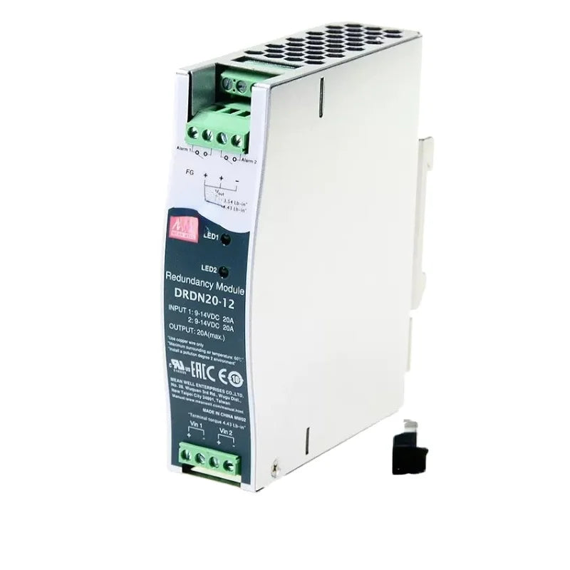 DR-RDN20=DRDN20-24 New Original Switching Power Supply DRDN20-12/24/48V 20A DIN Rail Mounted Power Redundant Control Module PLC