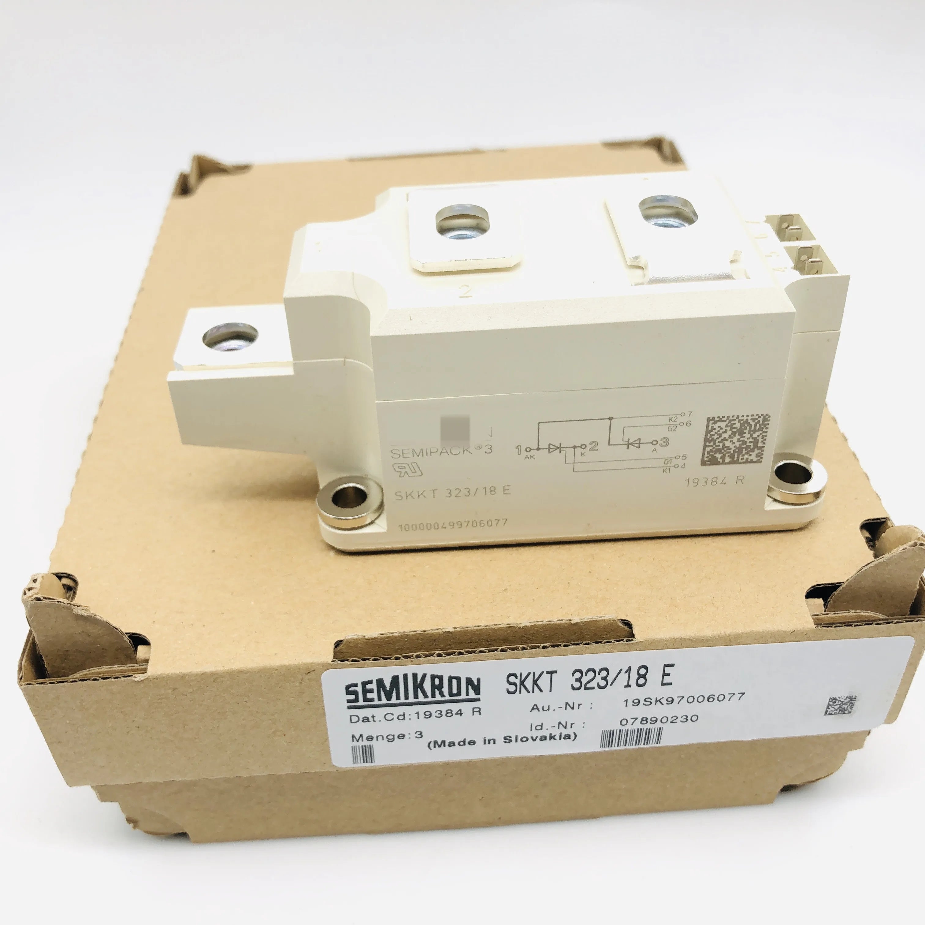 Motor Control and Drive IGBT Module SKKH SKKT323/16E SKKT323/18E 12E Wind Power System Thyristor Original New Org IGBT