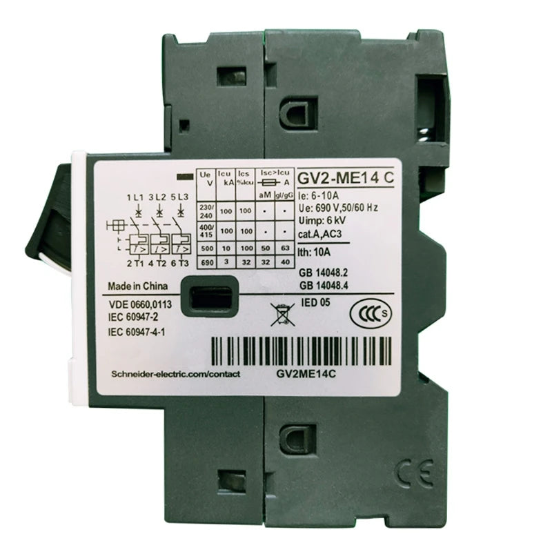 Motor Protection Circuit Breaker Motor GV2ME04C 05C 06C 07C 08C GV2ME03C