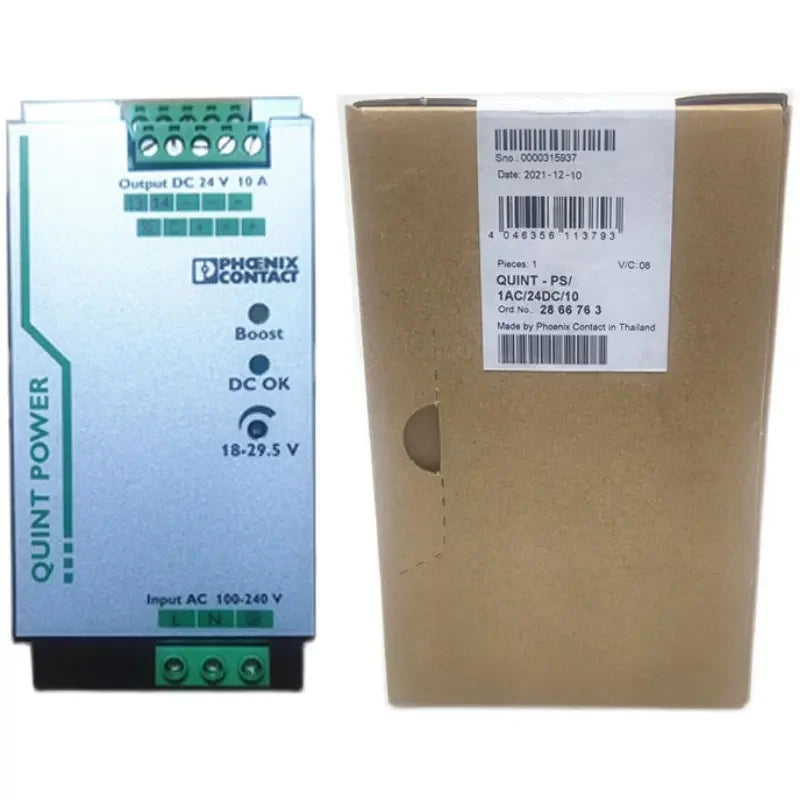 Original Contact Power Supply QUINT-PS/1AC/24DC/10-2866763 Switching Power Supply