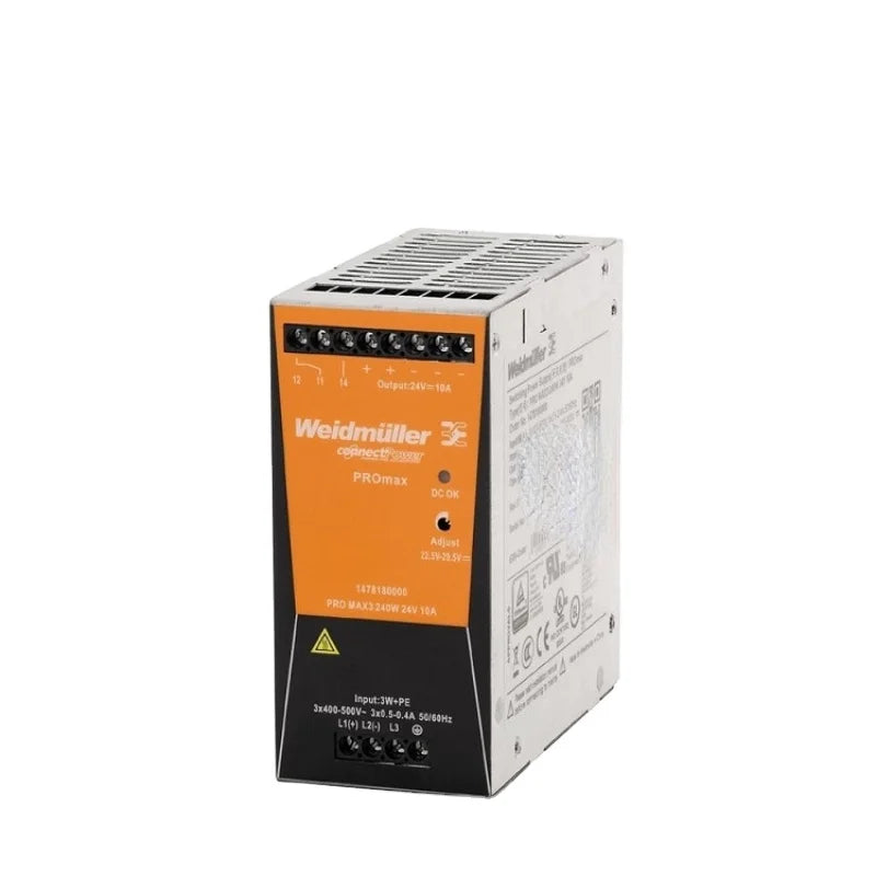 New Power PRO MAX 240W 24V 10A with Order Number 1478130000 Relay Switch Sensor PLC Ac