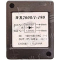 WR2008/1-190 Rectifier IN 190 480 VAC OUT 85 226 VDC 1.25 ADC Relay Switch