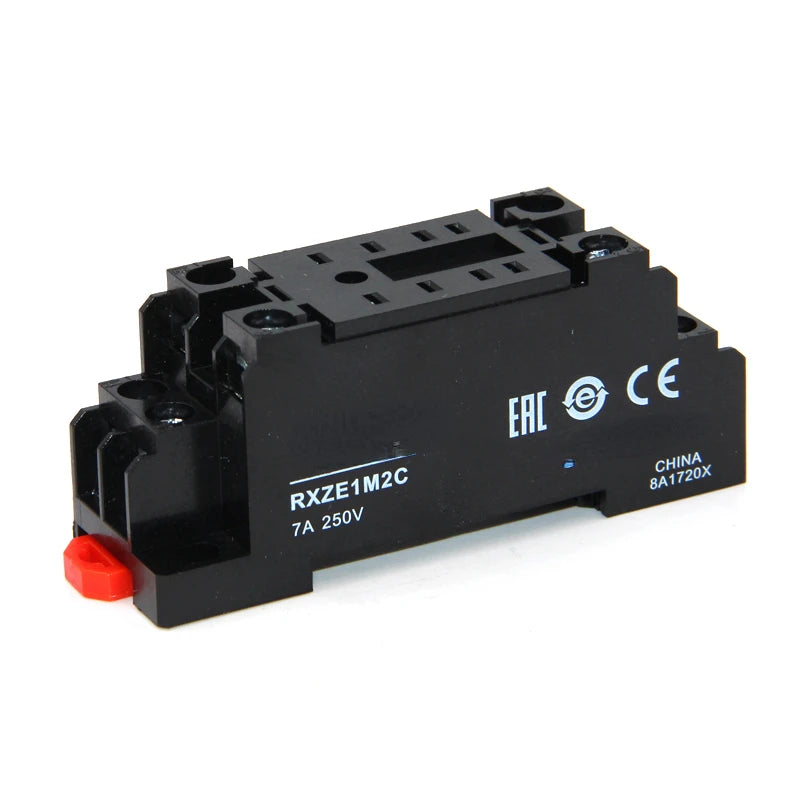 Small Intermediate Relay Base RXZE1M2C RXZE1M4C Two Open Two Closed 8 Pin 14 Pin Seat 7A