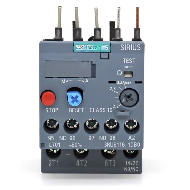 3RU6116 Overload Relay 3RU6116-0JB0/0FB0/0GB0/0HB0/0KB0 New Original