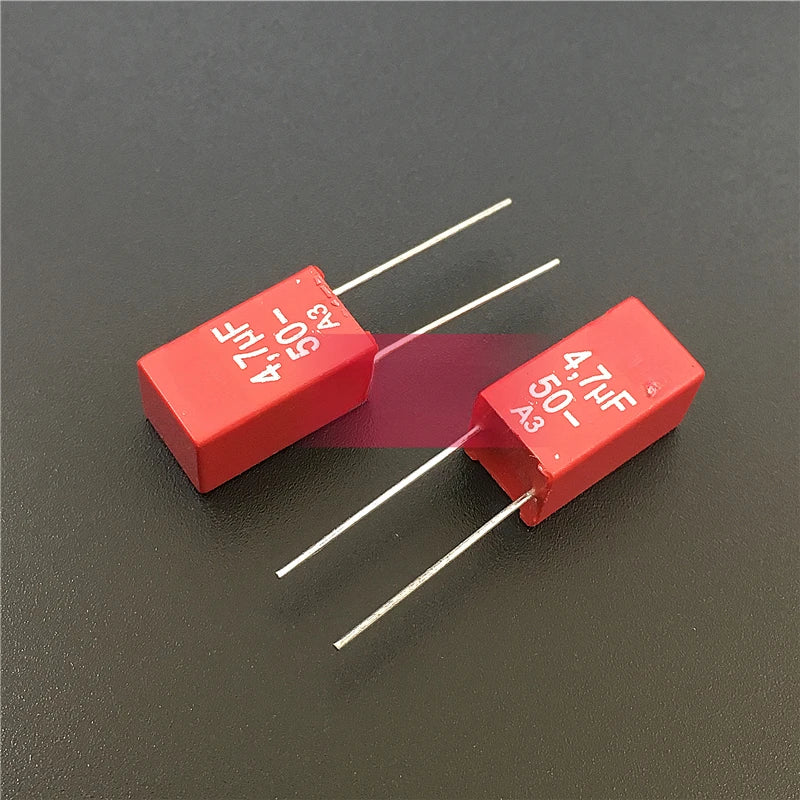 New Original Capacitor MKS2 50V 4.7UF 50V475 4U7 Pin Distance 5mm From Stock Pitch
