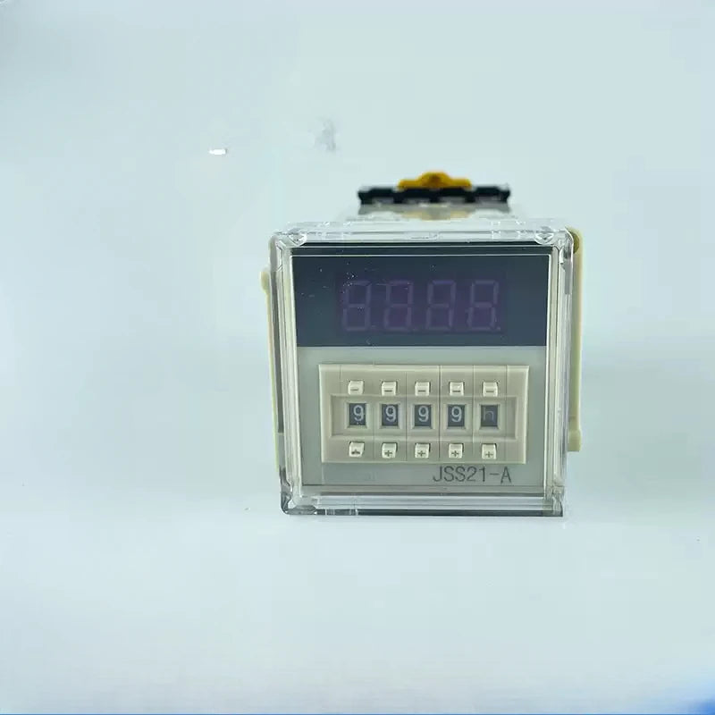 JSS21-A JSS21-C JSS21-G JSS21-R Digital Display Time Relay with Base JSS21A Timer