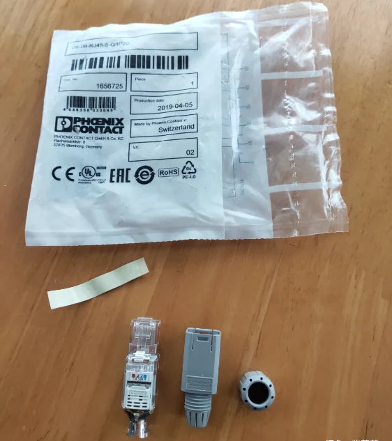 1656725 RJ45 Connector VS-08-RJ-5-Q /IP20 Network Cable Connector RJ45 Connector