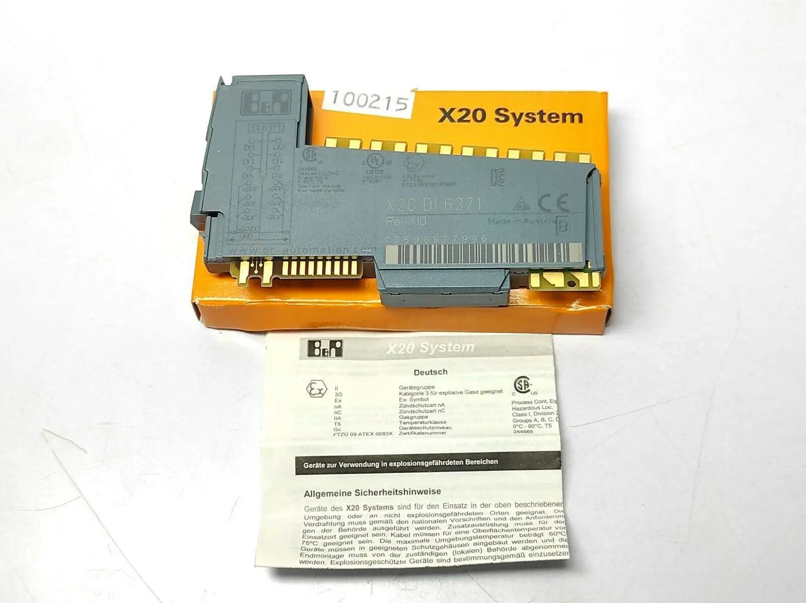 New Module Original X20DI4653 X20DI4760 X20DI6371 PLC Sensor Switch Today Ac