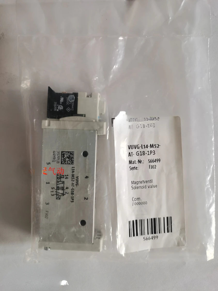 Solenoid Valve VUVG-L14-M52-AT-G18-1P3 566499 Spot Sensor PLC Controller Module