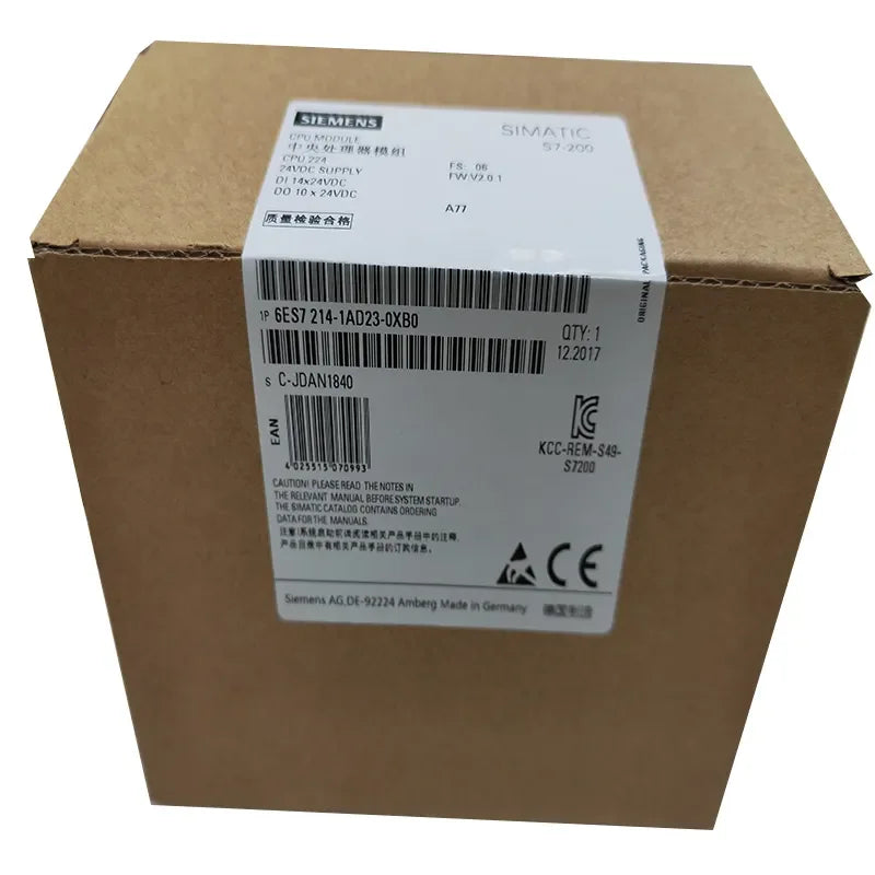 ORIGINAL 6ES7214-1AD23-0XB0 SIMATIC PLC MODULE 6ES72141AD230XB0 6ES7 214-1AD23-0XB0