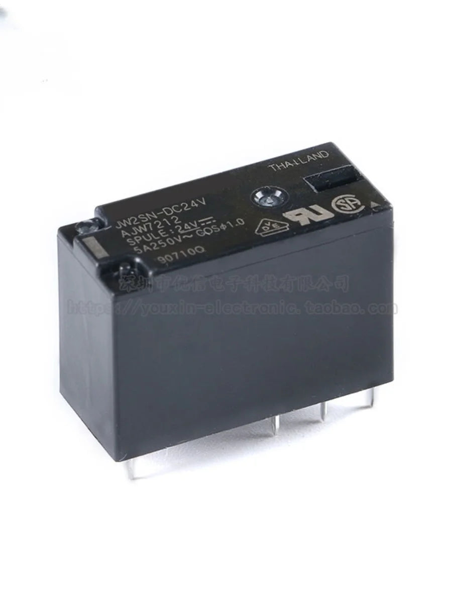 Original Genuine Relay JW2SN-DC12V JW2SN-DC24V Two Open and Two Closed 5A 8-pin