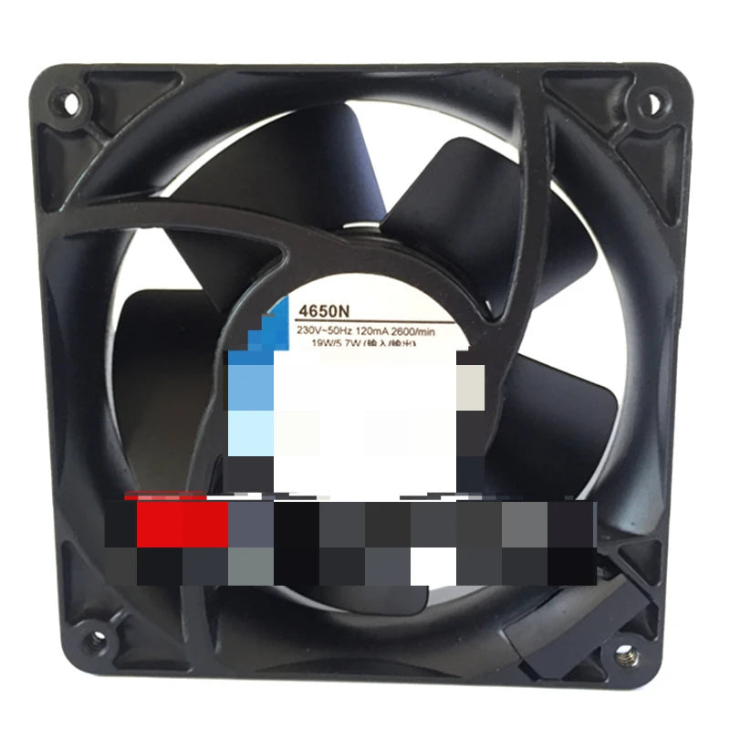 4650N AC230v Original High-temperature Resistant All-metal Cooling Fan 12038 New Fan
