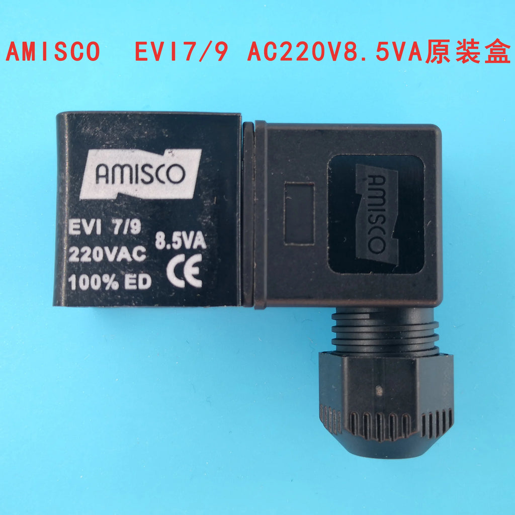 Solenoid Valve Coil EVI7/9 AC220V/5VA6VA8.5VA Inner Hole 9 High 29.5